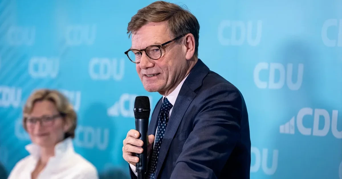 Глава МЗС Німеччини Йоганн Вадефуль під час спільної пресконференції в Києві