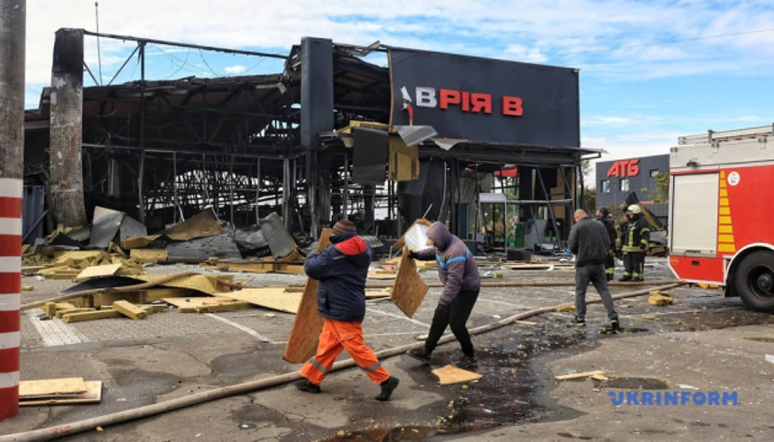 Печерський район Києва після удару БпЛА: семеро постраждалих і пошкоджені будинки